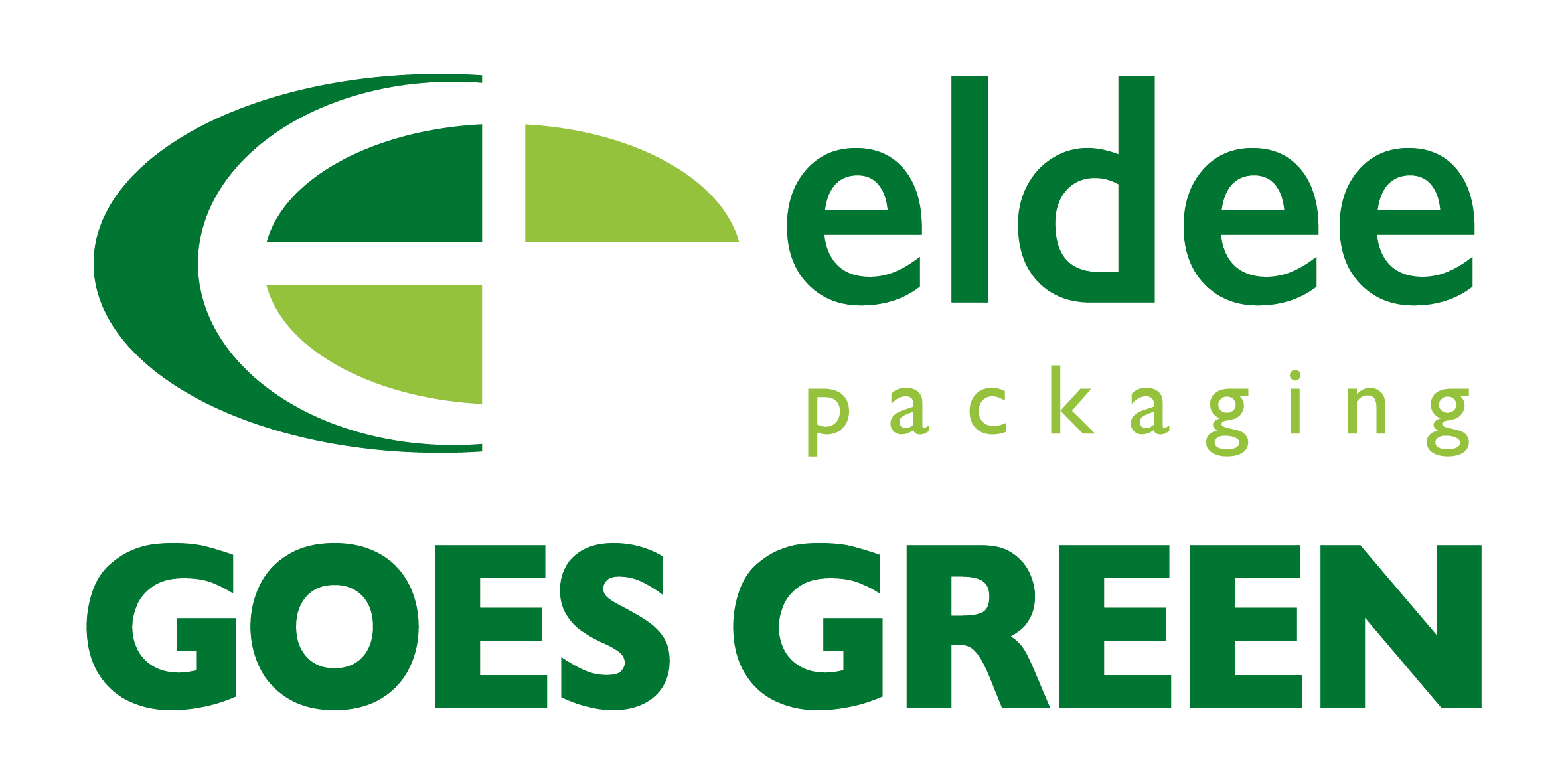 Eldee Packaging Goes Green Logo